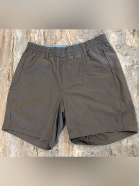 Men’s BIRDIEBOUND Grey swim trunks- Size small